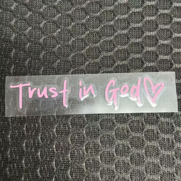 Frendorf | Faith Auto sticker | Waterproof vinyl | Inspirational Christian quote decal