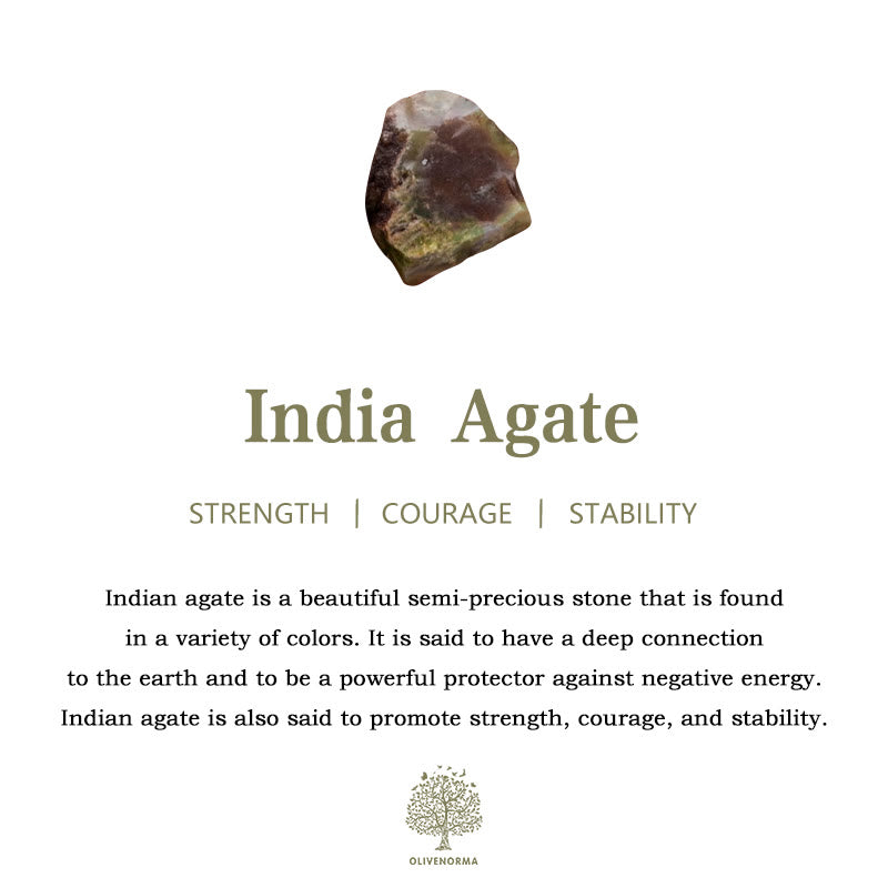 Frendorf | Boho Naturkristall Große Creolen Ohrringe - Sanne