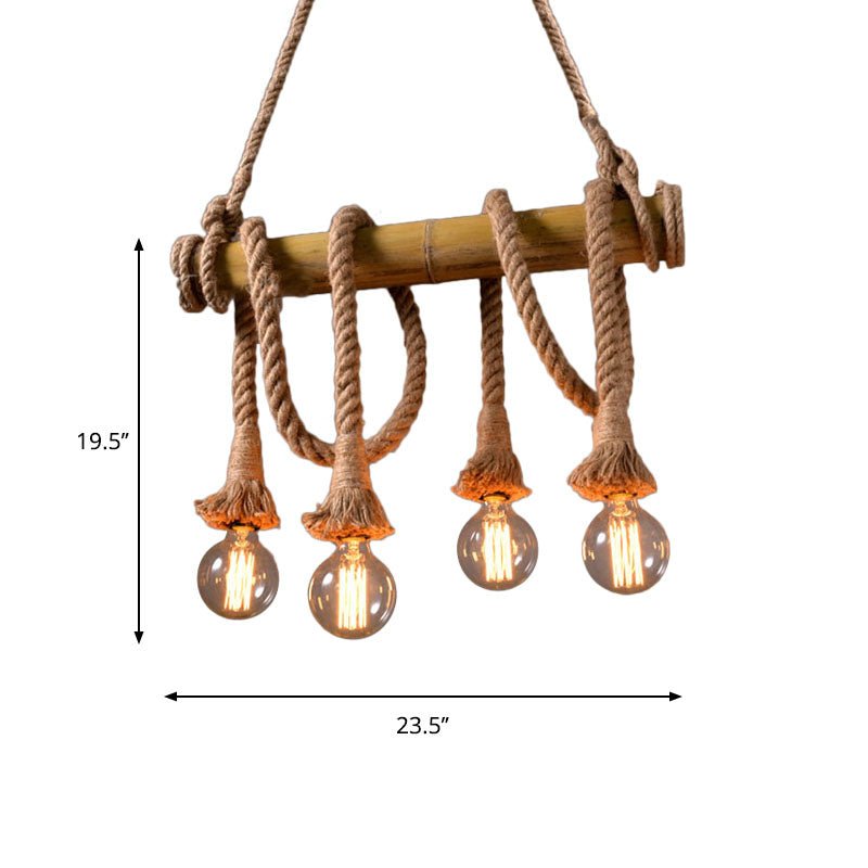 Frendorf | Luminaire Deckenleuchte mit natürlichem Charme für jeden Raum