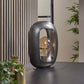 Frendorf | EleganceLight Tischlampe Schwarz-Nickel | Modernes Design | Stimmungsvolle Beleuchtung für Wohn- & Schlafzimmer