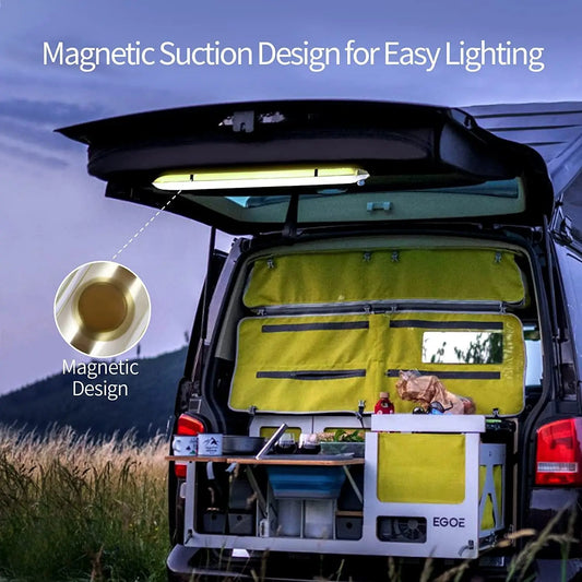 Frendorf | Aufblasbares Solar-LED-Rohrlicht - LumiGlow Pro