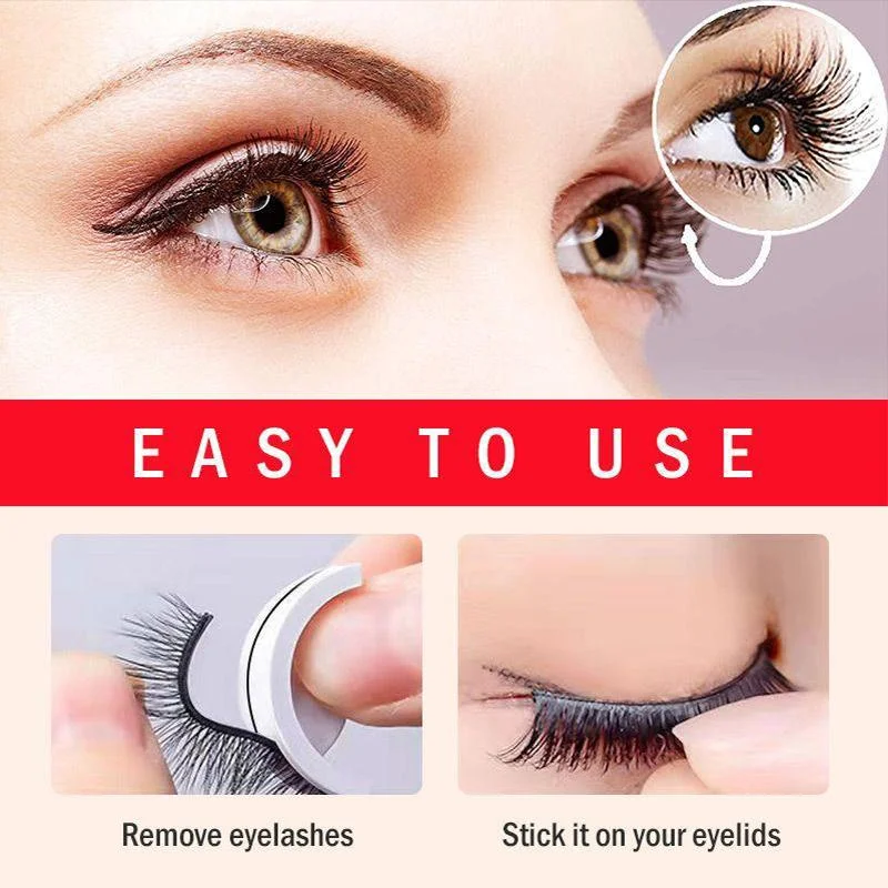 Frendorf | Premium wiederverwendbare selbstklebende Wimpern