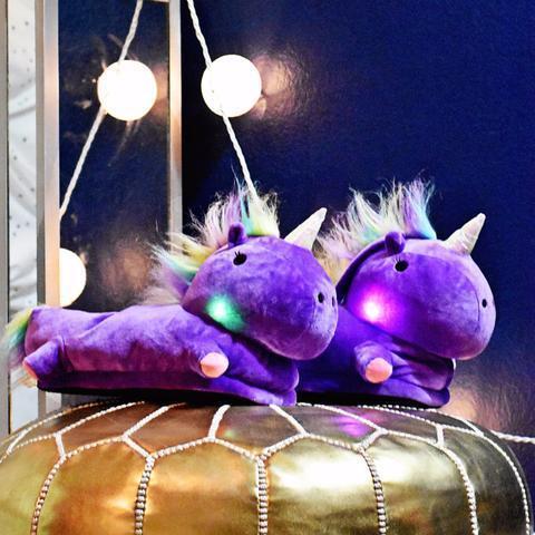 Frendorf | Bequeme magische Einhornhausschuhe