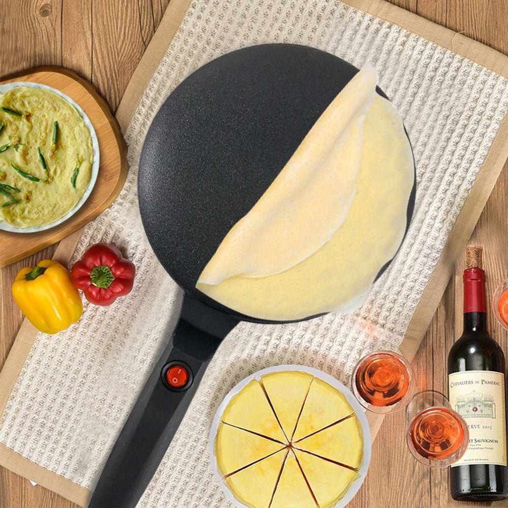 Frendorf | FlipMaster Crêpe-Maker | Perfekte Crêpes leicht gemacht | Antihaft-Beschichtung | Für Zuhause & Küche