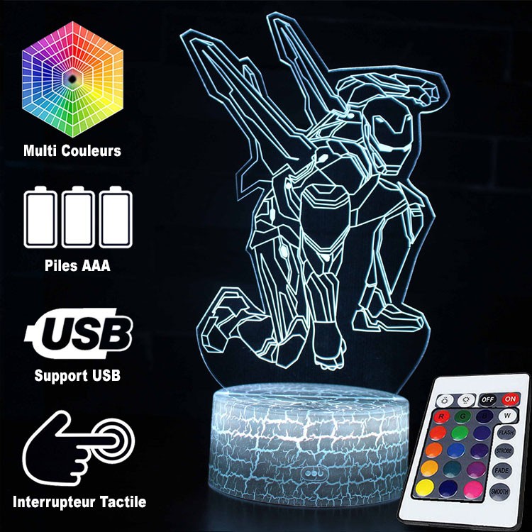 3D Lampe Marvel Iron Man Endgame