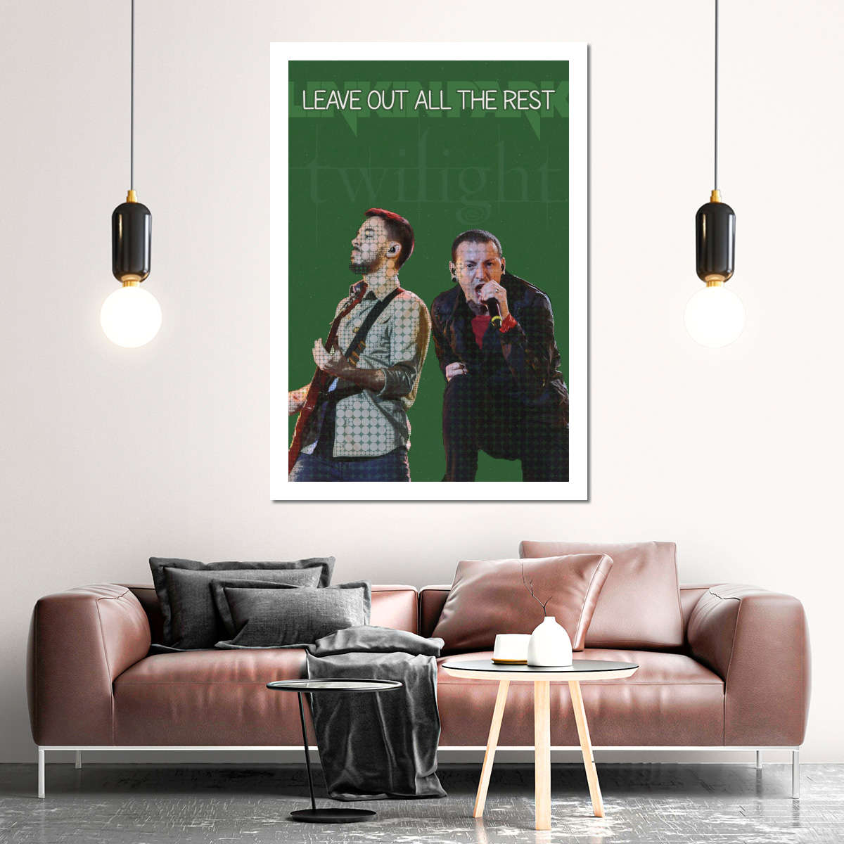 Frendorf | Lass Alle Übrigen Musik Minimalistische Wandkunst