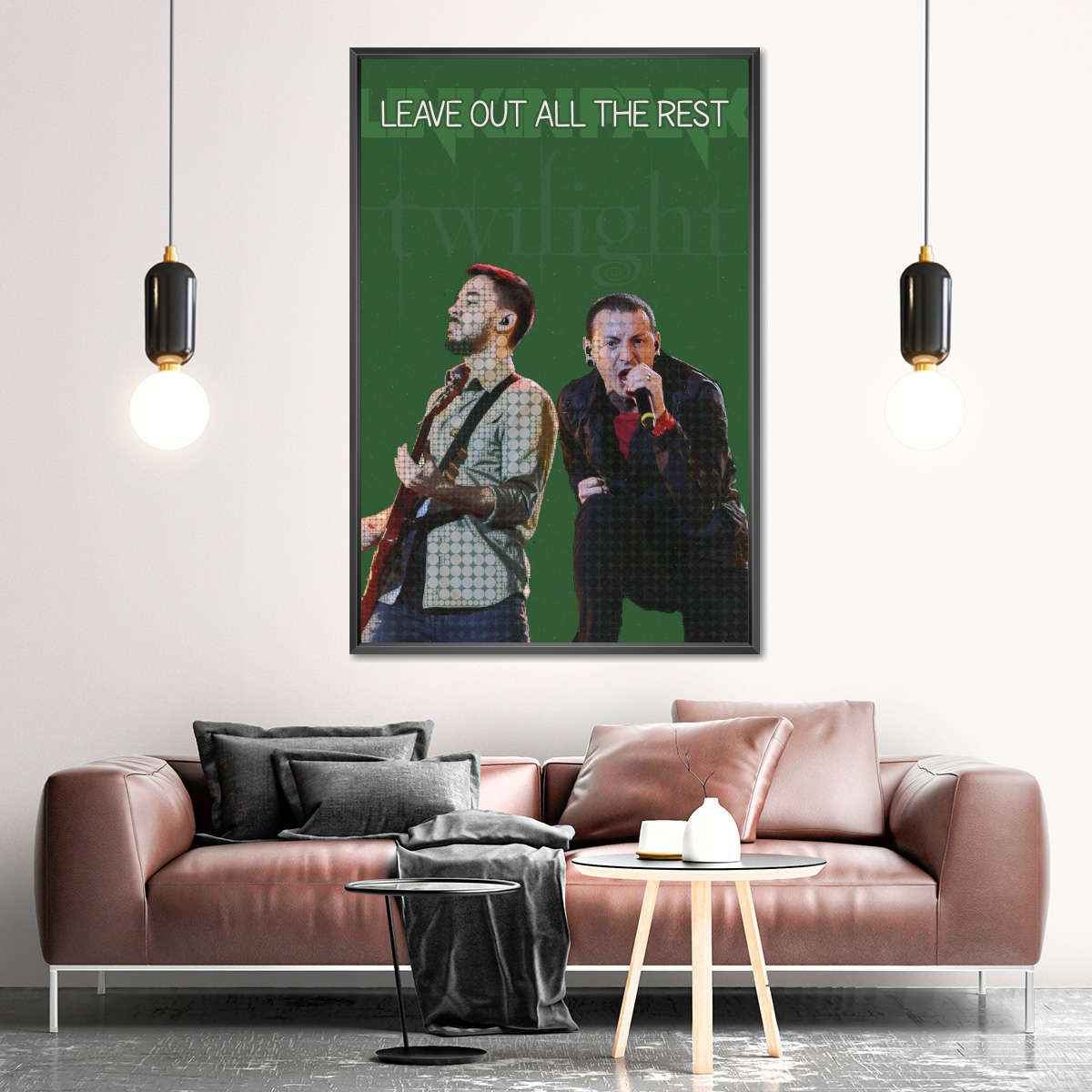 Frendorf | Lass Alle Übrigen Musik Minimalistische Wandkunst