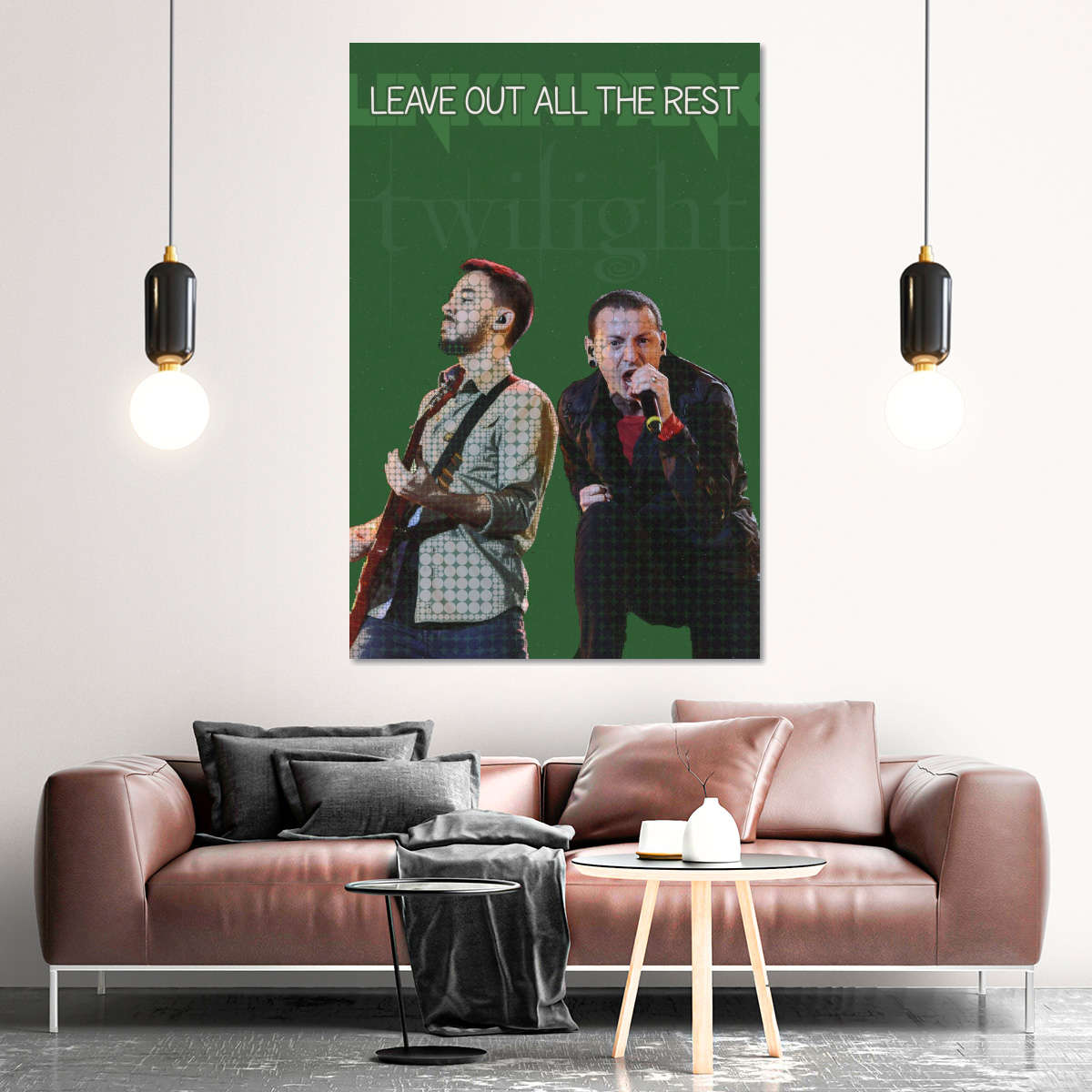 Frendorf | Lass Alle Übrigen Musik Minimalistische Wandkunst