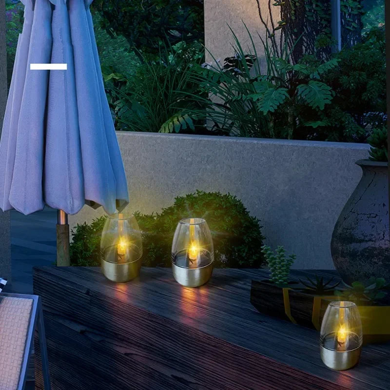 CandelaSoleil – Elegante Sonnenlaterne für Garten und Terrasse