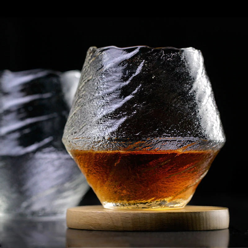 Frendorf | Suisei Japanisches Edo-Whiskeyglas | Handgefertigt | Premium Glasdesign | Einzel- oder Setangebot