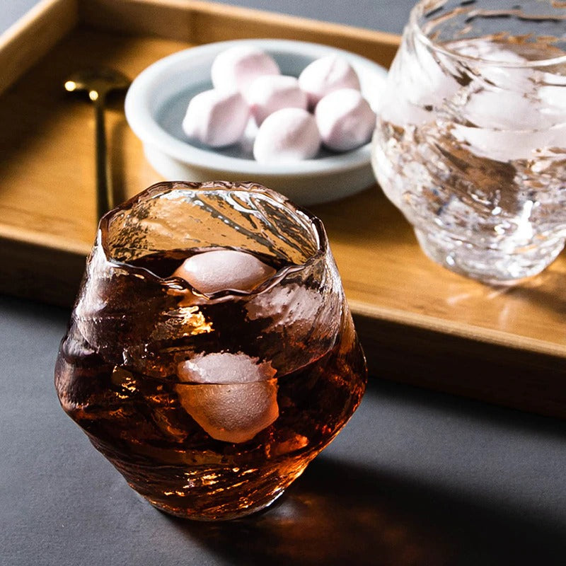 Frendorf | Suisei Japanisches Edo-Whiskeyglas | Handgefertigt | Premium Glasdesign | Einzel- oder Setangebot
