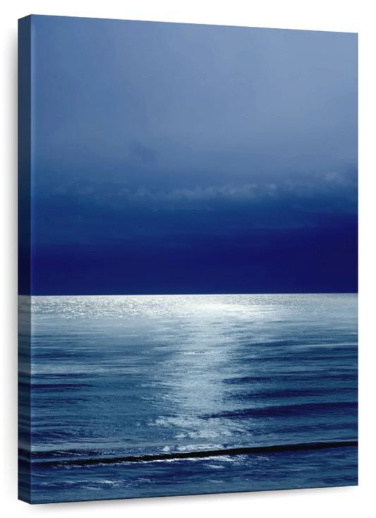 Frendorf | Moonlit Ocean Blue III Wandkunst