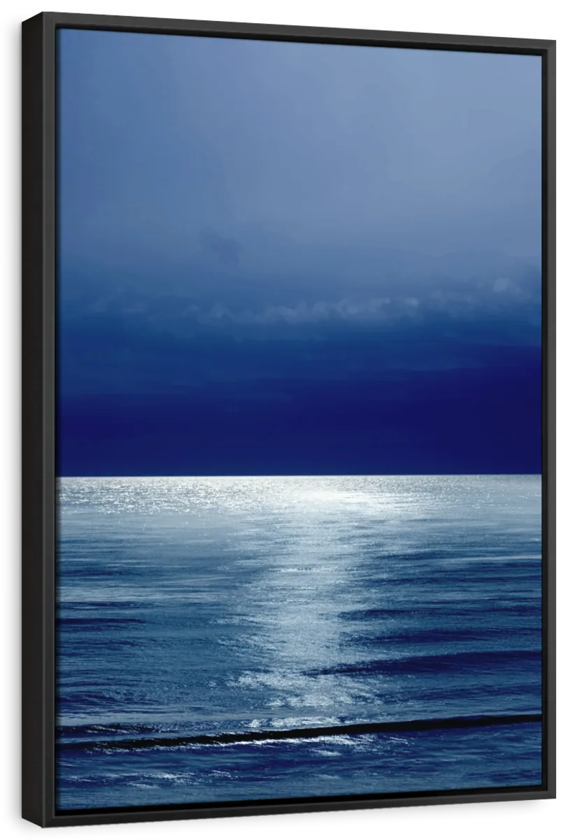 Frendorf | Moonlit Ocean Blue III Wandkunst