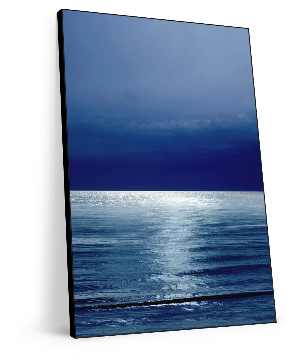 Frendorf | Moonlit Ocean Blue III Wandkunst