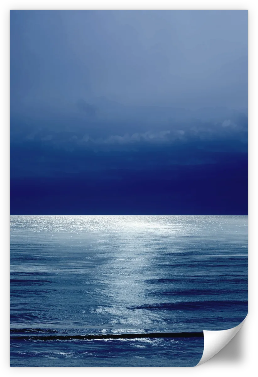 Frendorf | Moonlit Ocean Blue III Wandkunst