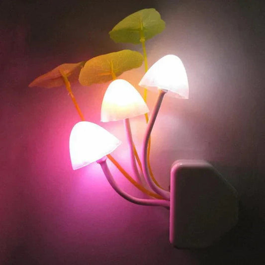 Pilz Nachtlicht LED – Energiesparend mit Smart Sensor | Magische Stimmungsbeleuchtung für Kinderzimmer