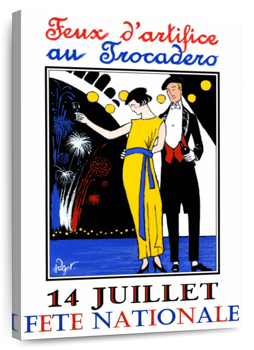 Frendorf | Feuerwerk Wandkunst