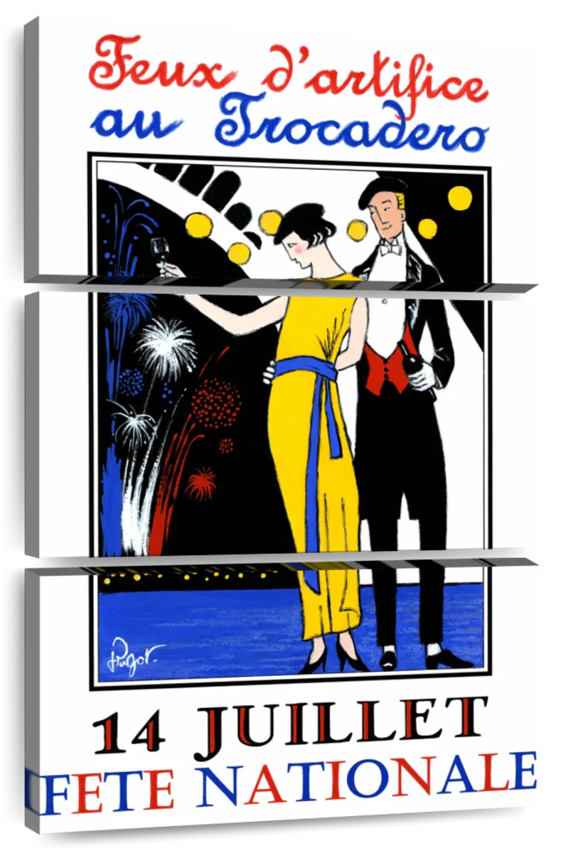 Frendorf | Feuerwerk Wandkunst