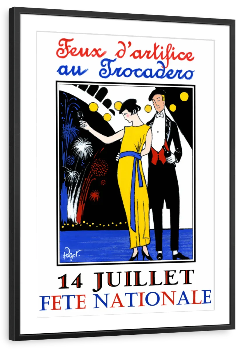 Frendorf | Feuerwerk Wandkunst