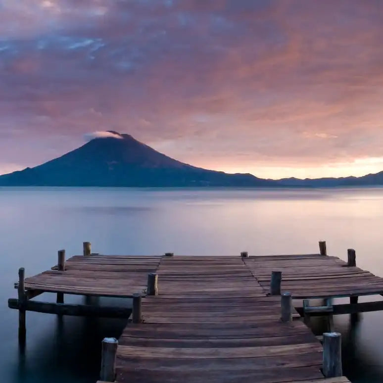 Frendorf | Jetty In Lake Atitlan Santa Cruz La Laguna Wandkunst