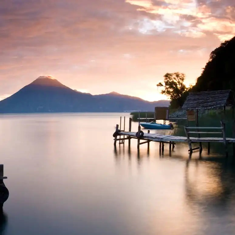 Frendorf | Jetty In Lake Atitlan Santa Cruz La Laguna Wandkunst
