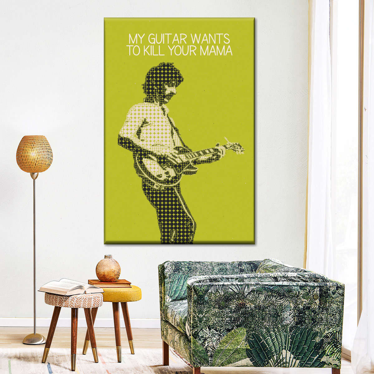 Frendorf | Meine Gitarre Will Deine Mama Töten Wandkunst
