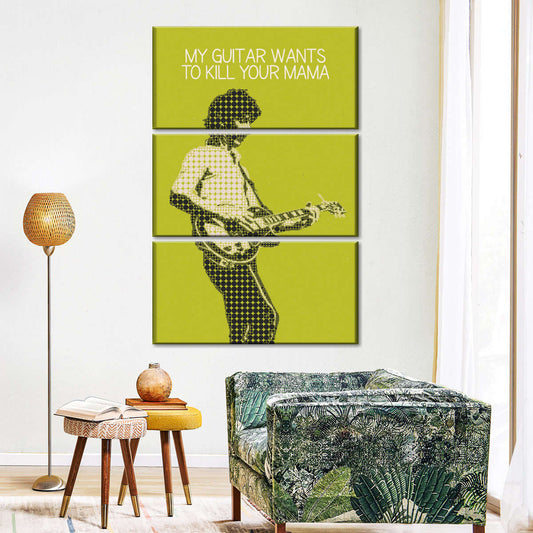 Frendorf | Meine Gitarre Will Deine Mama Töten Wandkunst