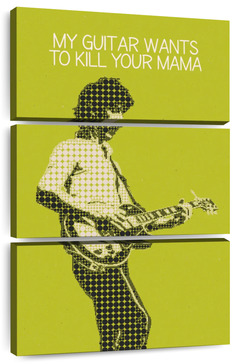 Frendorf | Meine Gitarre Will Deine Mama Töten Wandkunst