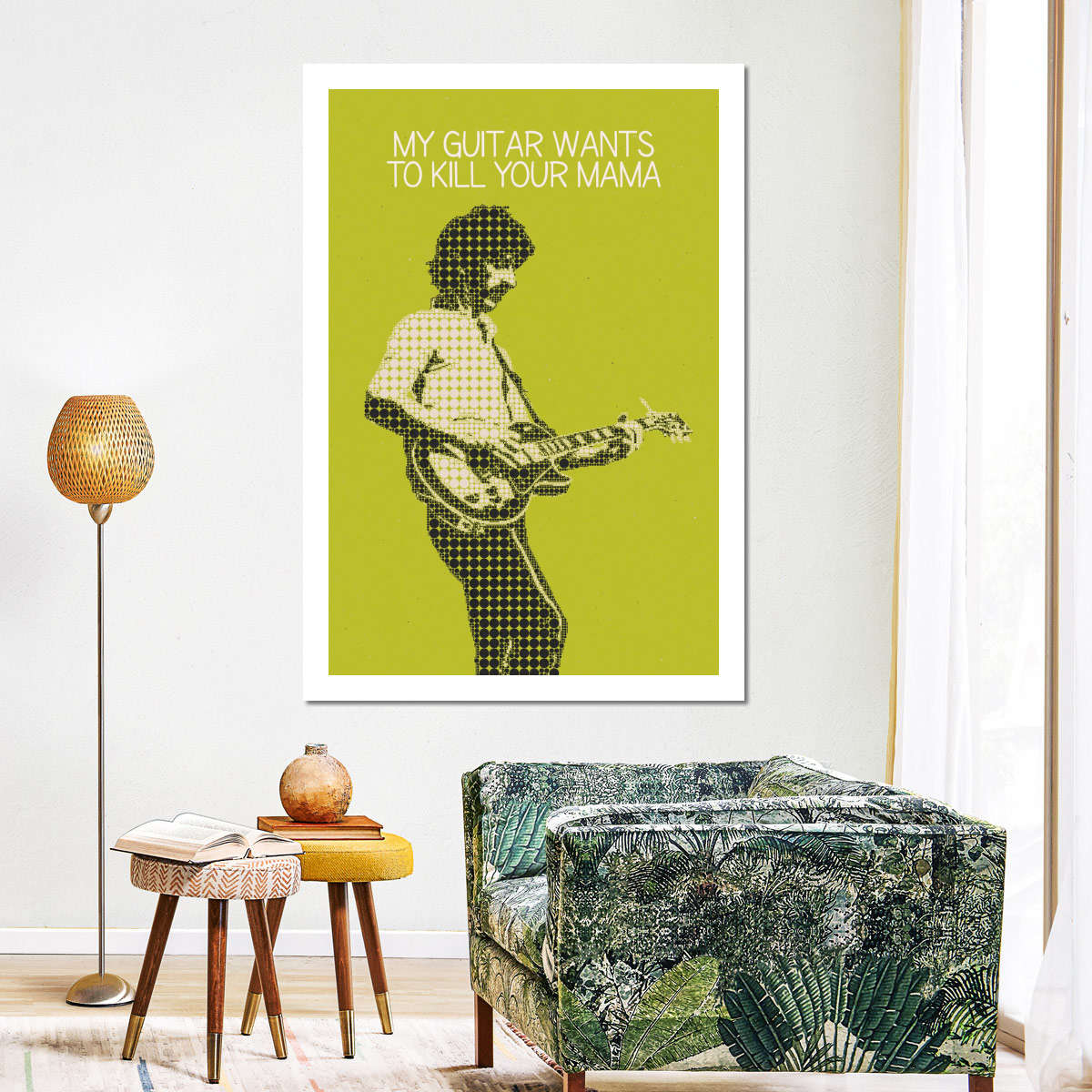 Frendorf | Meine Gitarre Will Deine Mama Töten Wandkunst