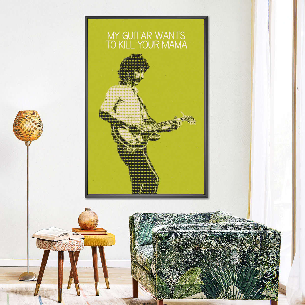 Frendorf | Meine Gitarre Will Deine Mama Töten Wandkunst