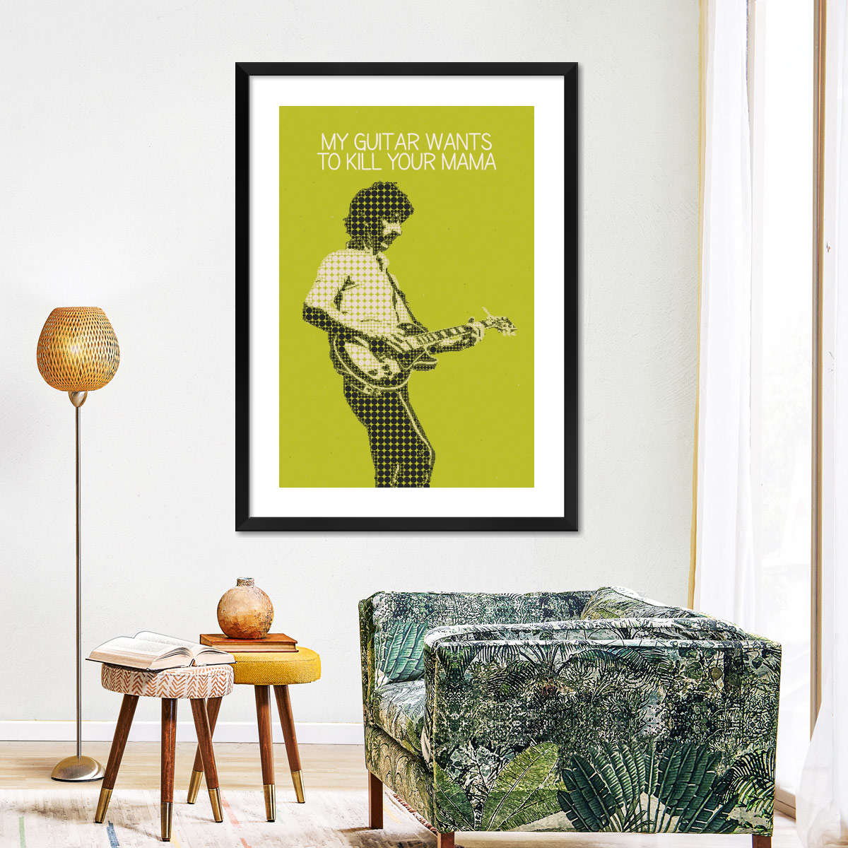 Frendorf | Meine Gitarre Will Deine Mama Töten Wandkunst