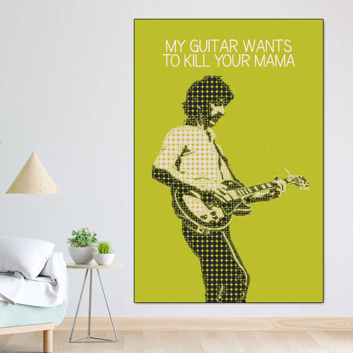 Frendorf | Meine Gitarre Will Deine Mama Töten Wandkunst