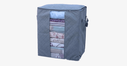 Frendorf | Aufbewahrungstasche und Wäschekorb aus natürlicher Bambusfaser