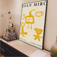 Joan Miro Vintage Abstract Ausstellung Plakate