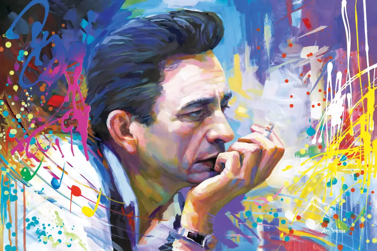 Frendorf | Johnny Cash I Wandkunst