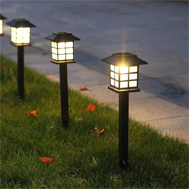 LED Solar Außen Gartenlichter - Wasserdichte Weglichter für Garten, Hof, Terrasse