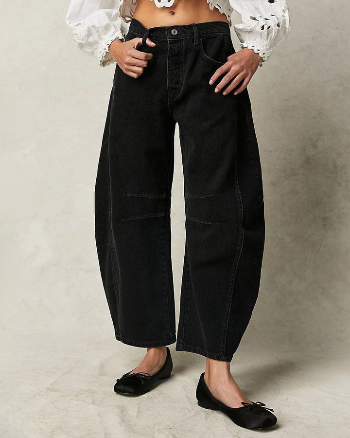 Frendorf | Mid Rise Barrel Jeans für Damen