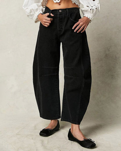 Frendorf | Mid Rise Barrel Jeans für Damen