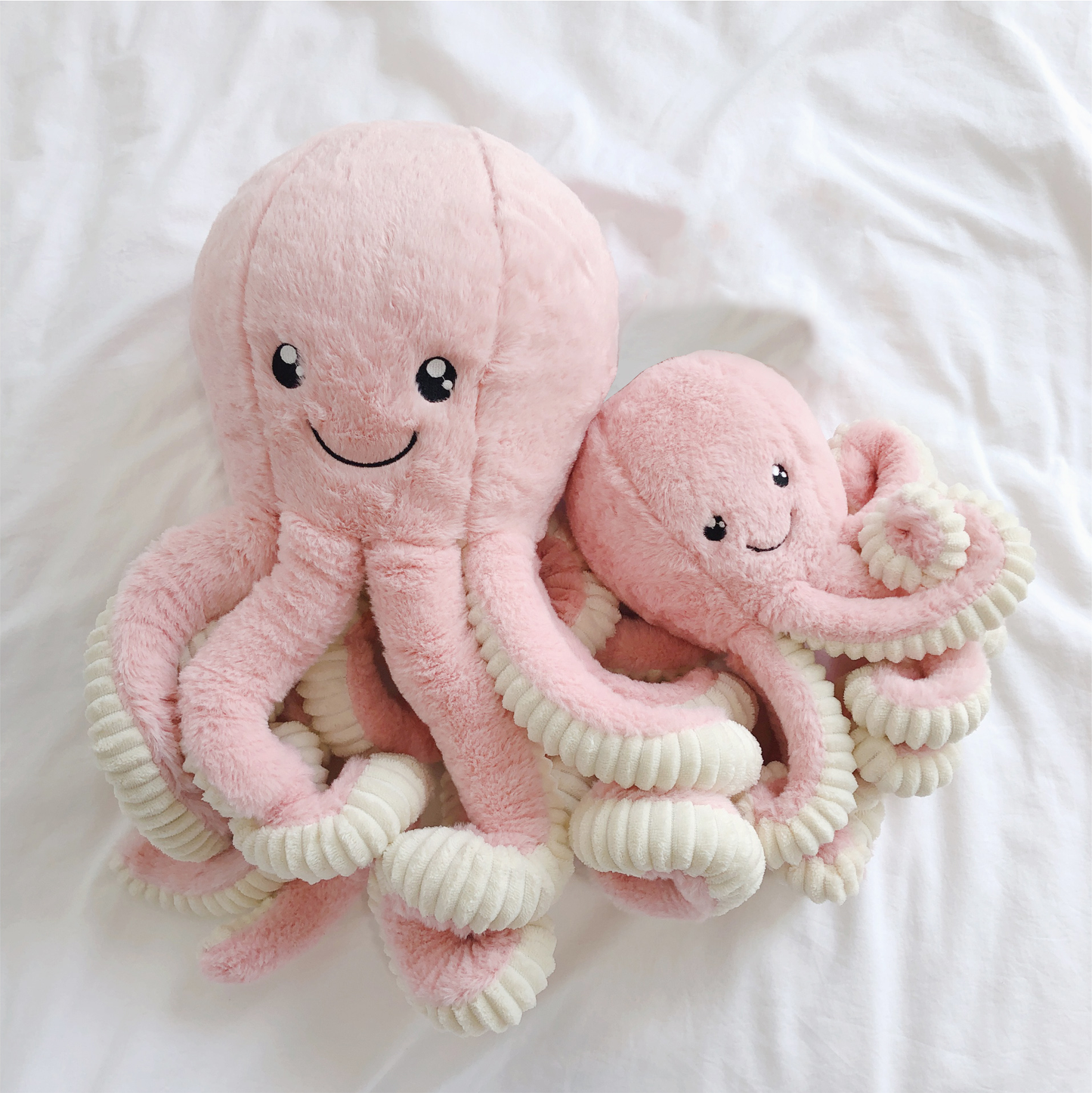Kinder Kuschl-Oktopus Plüschspielzeug –weich und zum Kuscheln für alle Altersgruppen