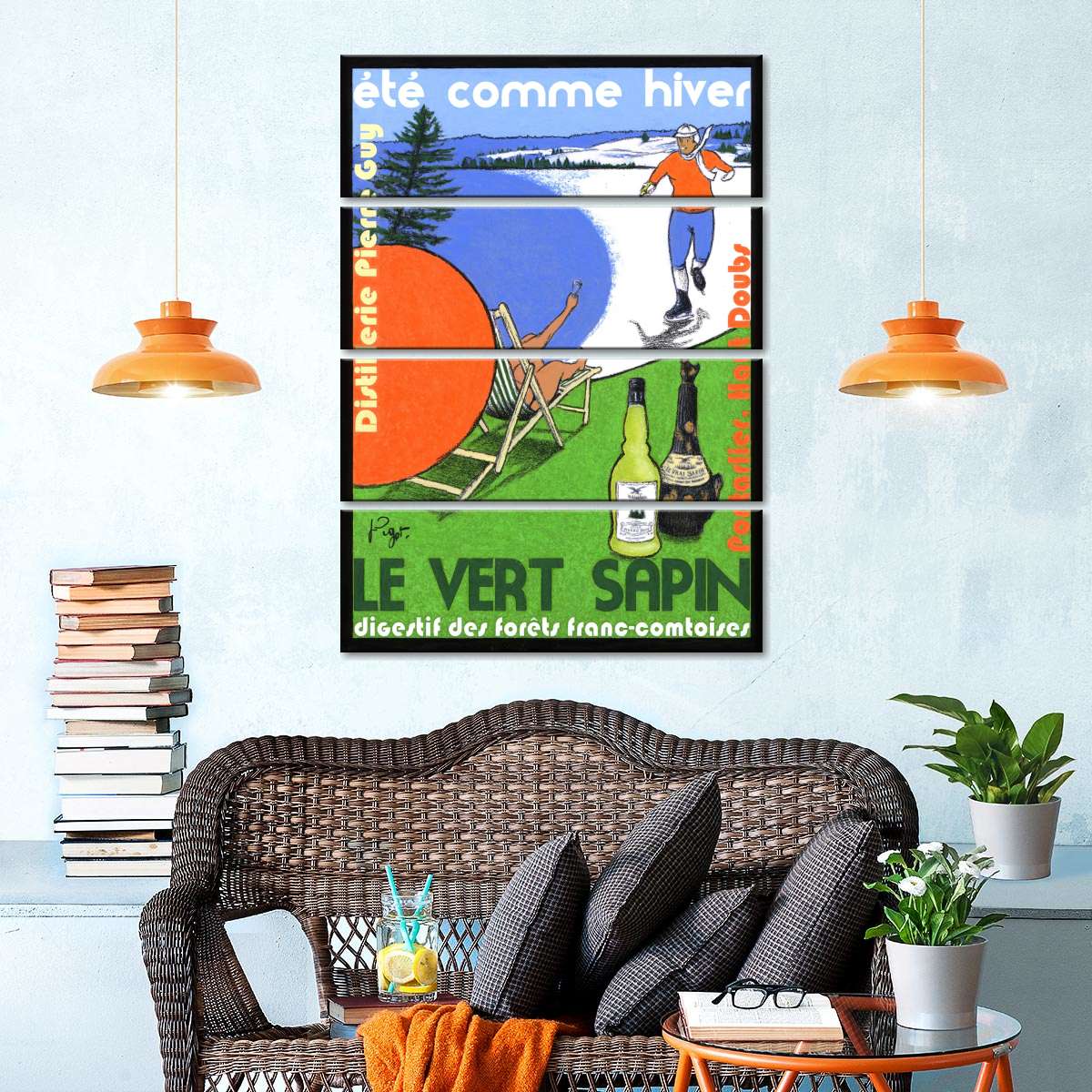Frendorf | Ete comme Hiver Wandkunst