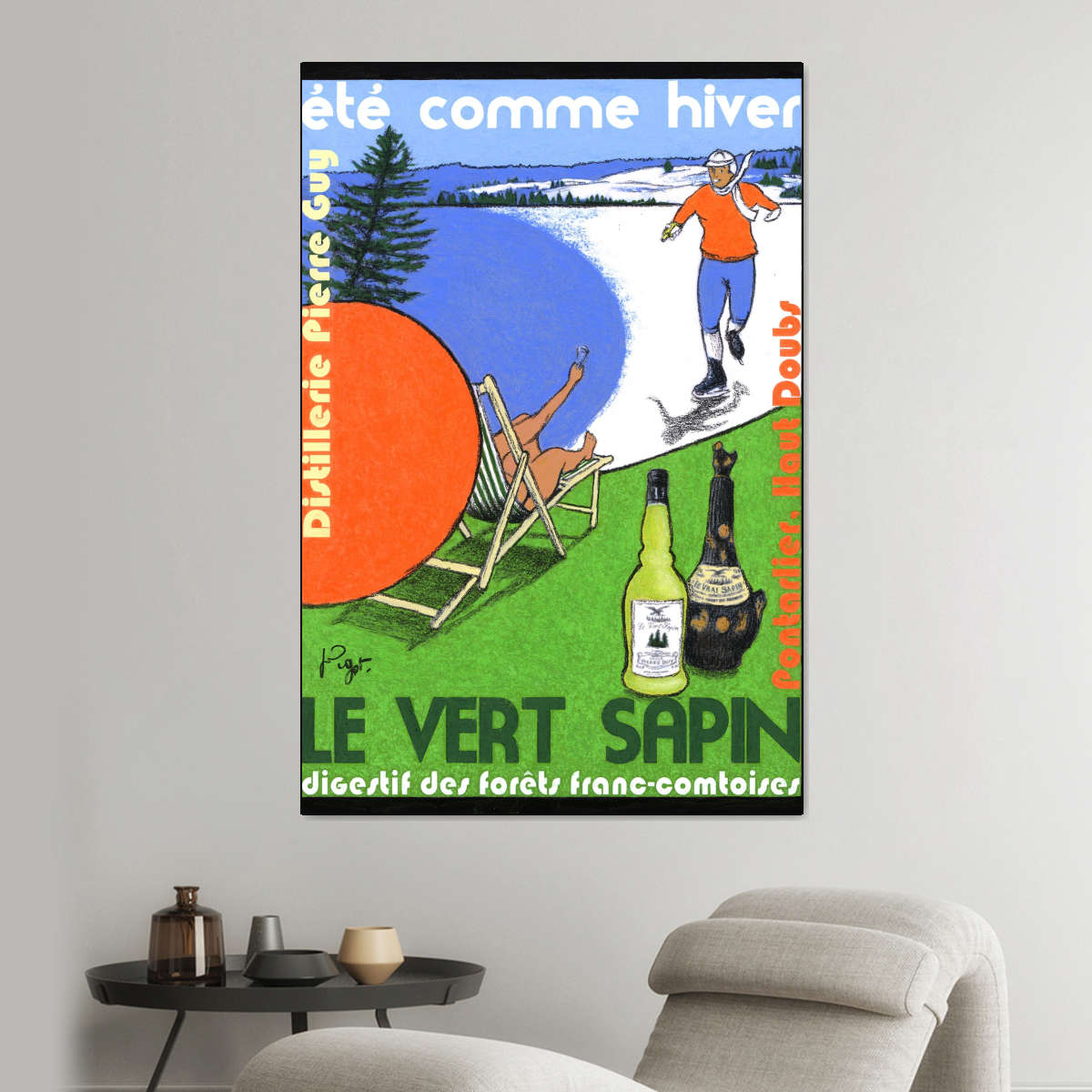 Frendorf | Ete comme Hiver Wandkunst