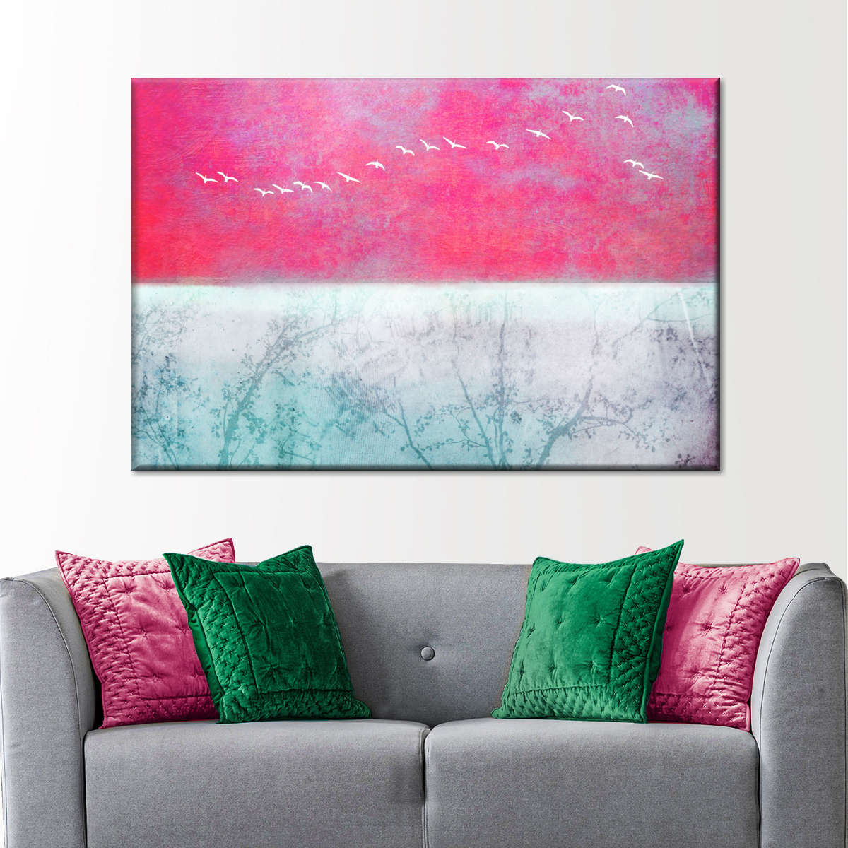 Frendorf | Rosa Sommer Wandkunst