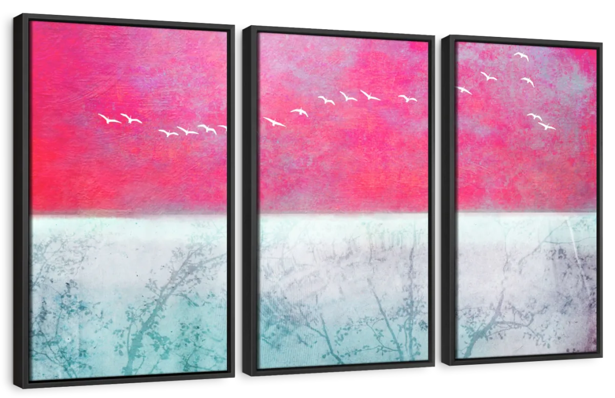 Frendorf | Rosa Sommer Wandkunst