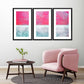 Frendorf | Rosa Sommer Wandkunst