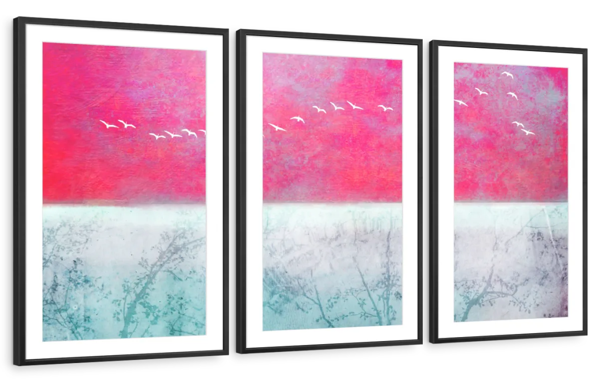 Frendorf | Rosa Sommer Wandkunst