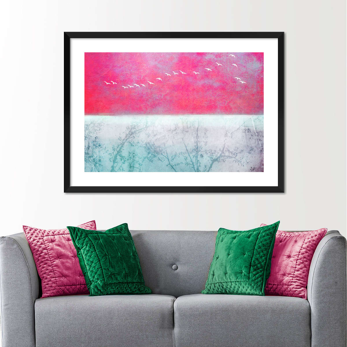 Frendorf | Rosa Sommer Wandkunst