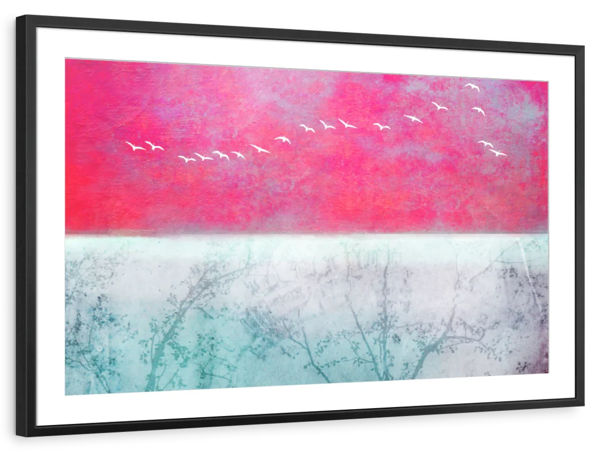 Frendorf | Rosa Sommer Wandkunst