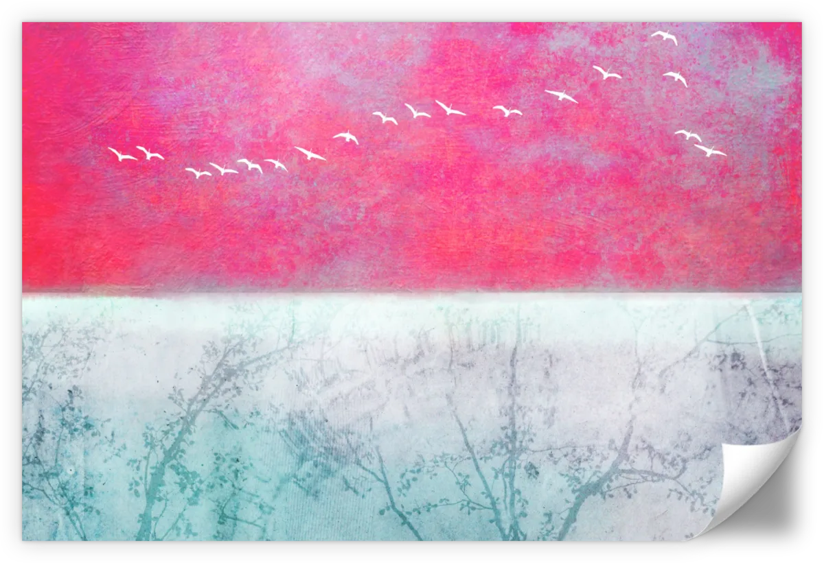 Frendorf | Rosa Sommer Wandkunst
