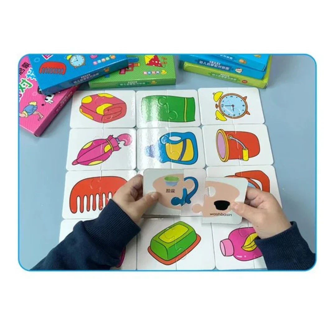 Frendorf | Karten-Memo-Spiel für Kinder – Fördert spielerisch Gedächtnis & Konzentration (1+1 Gratis)