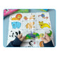 Frendorf | Karten-Memo-Spiel für Kinder – Fördert spielerisch Gedächtnis & Konzentration (1+1 Gratis)